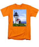 Goat Island Lighthouse Maine - Men's T-Shirt  (Regular Fit)