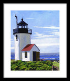Goat Island Lighthouse Maine - Framed Print
