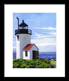 Goat Island Lighthouse Maine - Framed Print