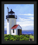 Goat Island Lighthouse Maine - Framed Print
