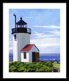 Goat Island Lighthouse Maine - Framed Print