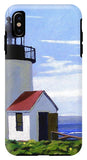 Goat Island Lighthouse Maine - Phone Case
