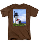 Goat Island Lighthouse Maine - Men's T-Shirt  (Regular Fit)