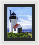 Goat Island Lighthouse Maine - Framed Print