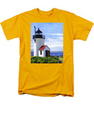 Goat Island Lighthouse Maine - Men's T-Shirt  (Regular Fit)