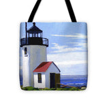 Goat Island Lighthouse Maine - Tote Bag
