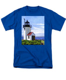 Goat Island Lighthouse Maine - Men's T-Shirt  (Regular Fit)