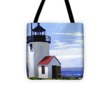 Goat Island Lighthouse Maine - Tote Bag