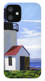 Goat Island Lighthouse Maine - Phone Case