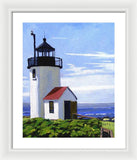 Goat Island Lighthouse Maine - Framed Print