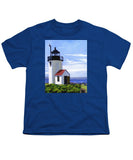 Goat Island Lighthouse Maine - Youth T-Shirt