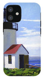 Goat Island Lighthouse Maine - Phone Case