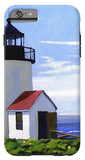 Goat Island Lighthouse Maine - Phone Case