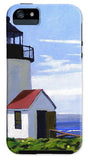 Goat Island Lighthouse Maine - Phone Case