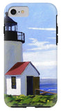 Goat Island Lighthouse Maine - Phone Case