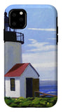 Goat Island Lighthouse Maine - Phone Case