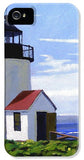 Goat Island Lighthouse Maine - Phone Case