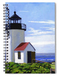 Goat Island Lighthouse Maine - Spiral Notebook