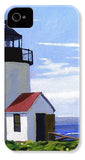Goat Island Lighthouse Maine - Phone Case