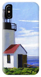 Goat Island Lighthouse Maine - Phone Case