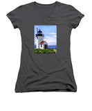 Goat Island Lighthouse Maine - Women's V-Neck