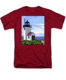 Goat Island Lighthouse Maine - Men's T-Shirt  (Regular Fit)
