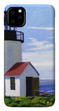 Goat Island Lighthouse Maine - Phone Case