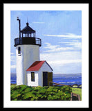 Goat Island Lighthouse Maine - Framed Print