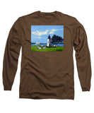 Goat Island Lighthouse Newport Rhode Island - Long Sleeve T-Shirt