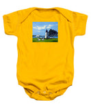 Goat Island Lighthouse Newport Rhode Island - Baby Onesie