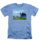 Goat Island Lighthouse Newport Rhode Island - Heathers T-Shirt