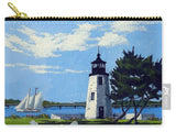 Goat Island Lighthouse Newport Rhode Island - Carry-All Pouch