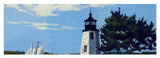 Goat Island Lighthouse Newport Rhode Island - Yoga Mat