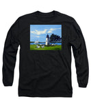 Goat Island Lighthouse Newport Rhode Island - Long Sleeve T-Shirt