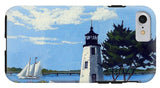 Goat Island Lighthouse Newport Rhode Island - Phone Case