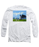 Goat Island Lighthouse Newport Rhode Island - Long Sleeve T-Shirt