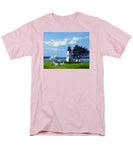 Goat Island Lighthouse Newport Rhode Island - Men's T-Shirt  (Regular Fit)