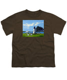 Goat Island Lighthouse Newport Rhode Island - Youth T-Shirt