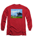 Goat Island Lighthouse Newport Rhode Island - Long Sleeve T-Shirt