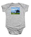 Goat Island Lighthouse Newport Rhode Island - Baby Onesie
