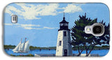 Goat Island Lighthouse Newport Rhode Island - Phone Case