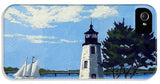 Goat Island Lighthouse Newport Rhode Island - Phone Case