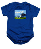 Goat Island Lighthouse Newport Rhode Island - Baby Onesie