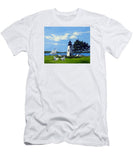 Goat Island Lighthouse Newport Rhode Island - T-Shirt