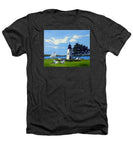 Goat Island Lighthouse Newport Rhode Island - Heathers T-Shirt
