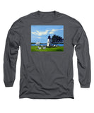 Goat Island Lighthouse Newport Rhode Island - Long Sleeve T-Shirt