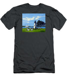 Goat Island Lighthouse Newport Rhode Island - T-Shirt