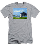Goat Island Lighthouse Newport Rhode Island - T-Shirt