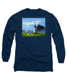 Goat Island Lighthouse Newport Rhode Island - Long Sleeve T-Shirt