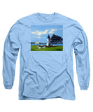 Goat Island Lighthouse Newport Rhode Island - Long Sleeve T-Shirt